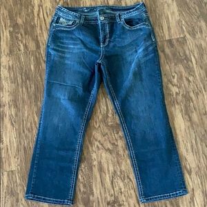 Lane Bryant Genius Fit Crop Jeans